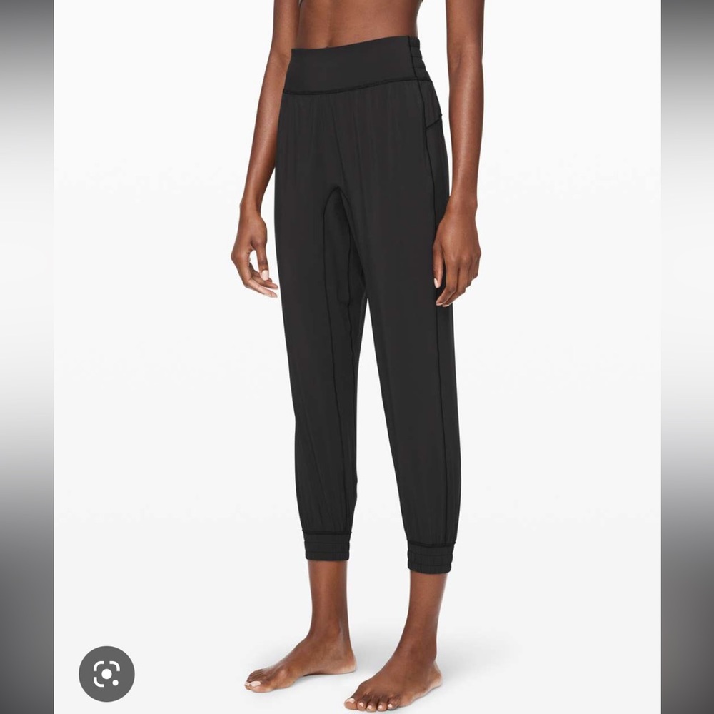 lululemon sun setter jogger black 28